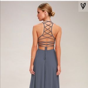“Strappy to Be Here” formal dress